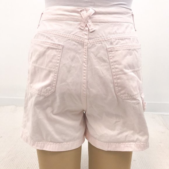 Vintage 90s Bill Blass 10P Pink Jean Shorts - Picture 6 of 10